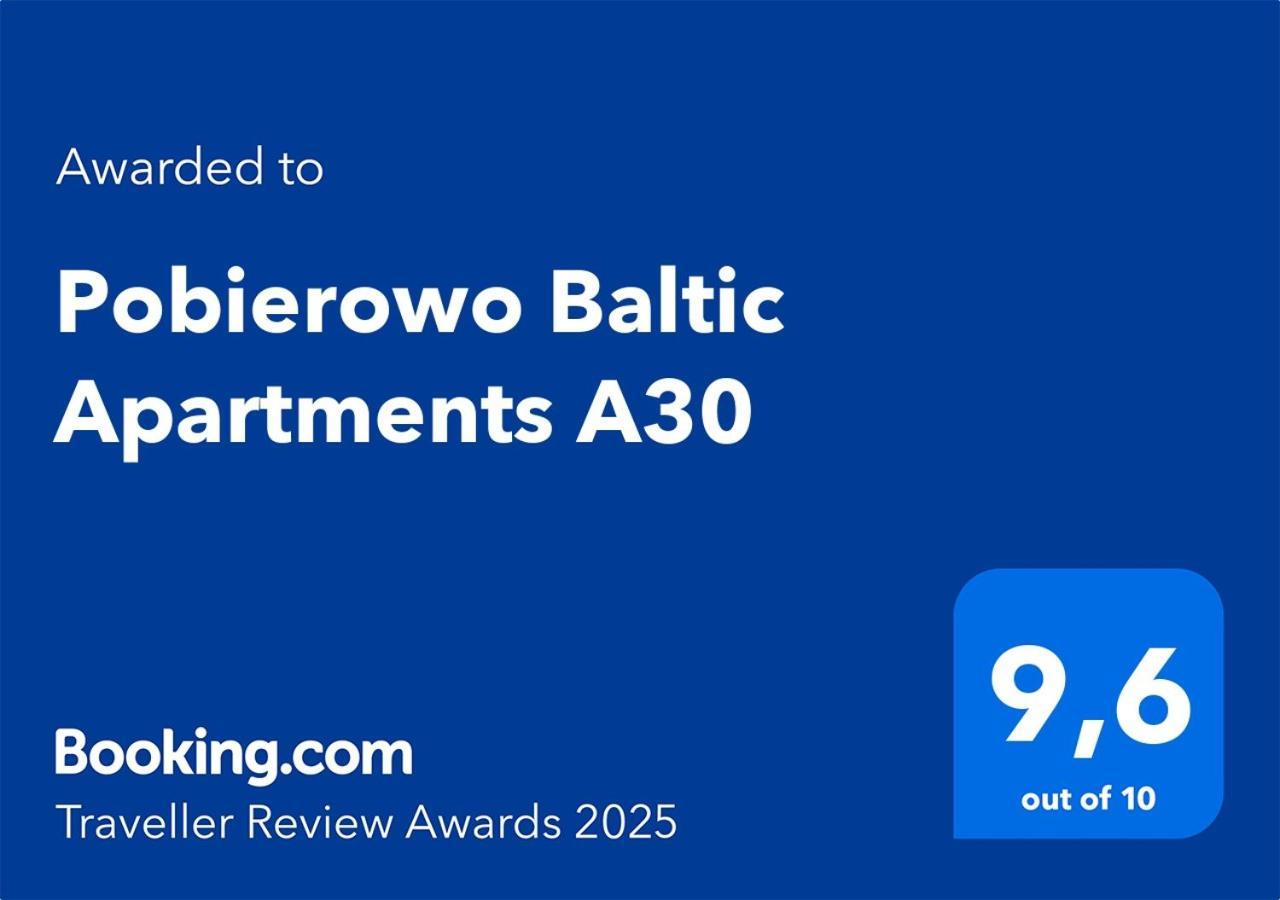 Pobierowo Baltic Apartments A30 Dış mekan fotoğraf